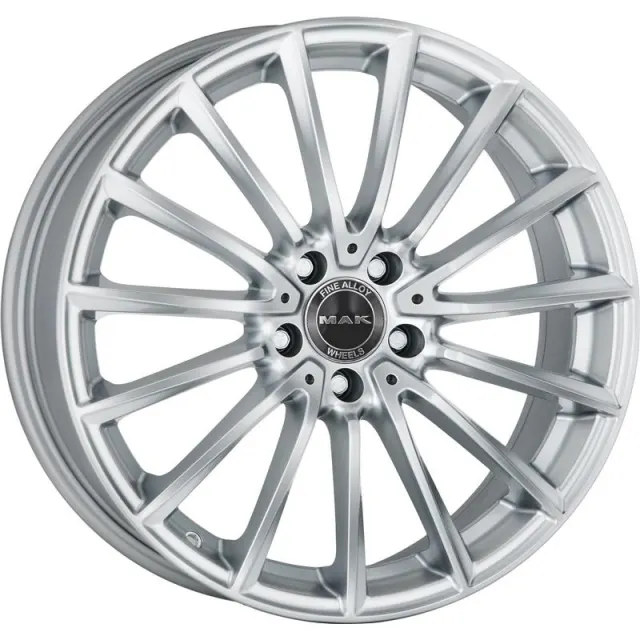 Диски MAK Komet 8x19 5*112 ET48 DIA66.6 Silver Литой