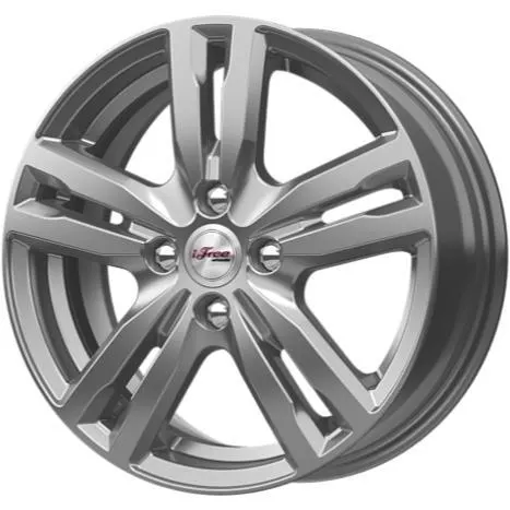 Диски  iFree Горизонт 6x15 4*100 ET46 DIA54.1 Блэк Платинум Литой купить 