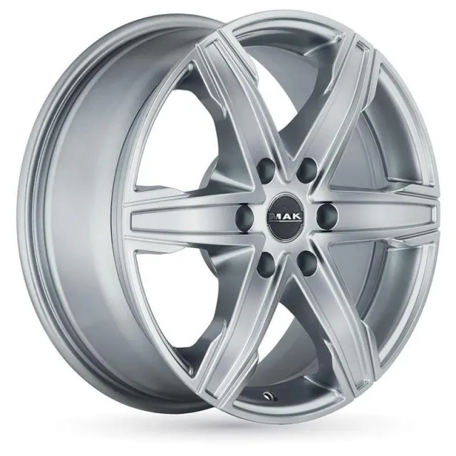 Диски MAK King 6 6.5x16 6*130 ET62 DIA84.1 Silver Литой