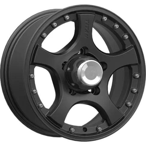 Диски Скад Титан 7x16 5*139.7 ET20 DIA109.7 Черный бархат Литой