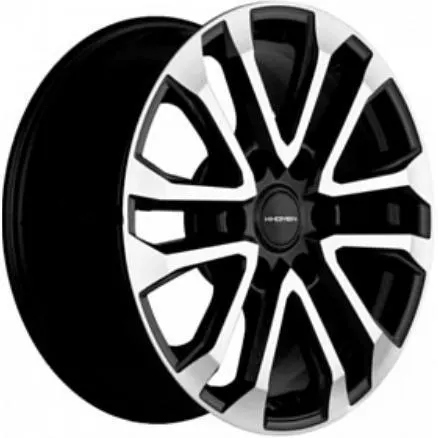 Диски  Khomen KHW 1805 7.5x18 6*139.7 ET38 DIA100.1 Black-FP Литой купить 