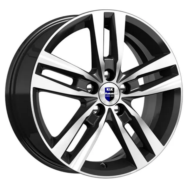 Диски K&K Rassvet 6.5x16 5*112 ET50 DIA57.1 Алмаз черный SK Литой