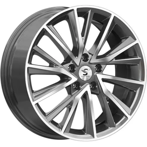 Диски  Скад КР010 7.5x18 5*114.3 ET45 DIA67.1 Diamond gloss graphite Литой купить 