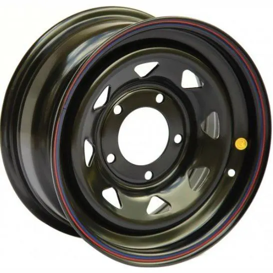 Диски Off Road Wheels Toyota 8x17 6*139.7 ET10 DIA110.1 Black Штампованный