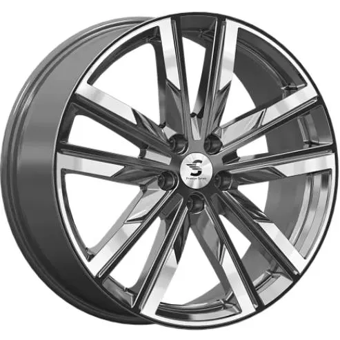 Диски K&K КР014 8x20 5*114.3 ET40 DIA67.1 Алмаз графит Литой