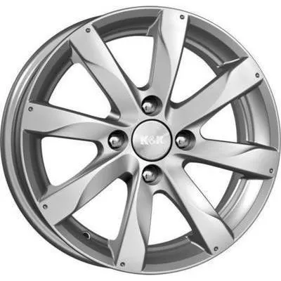 Диски  K&K Джемини 6x15 4*114.3 ET40 DIA67.1 Блэк платинум Литой купить 