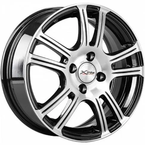 Диски X'trike X-105 6x15 4*108 ET25 DIA65.1 BKFP Литой